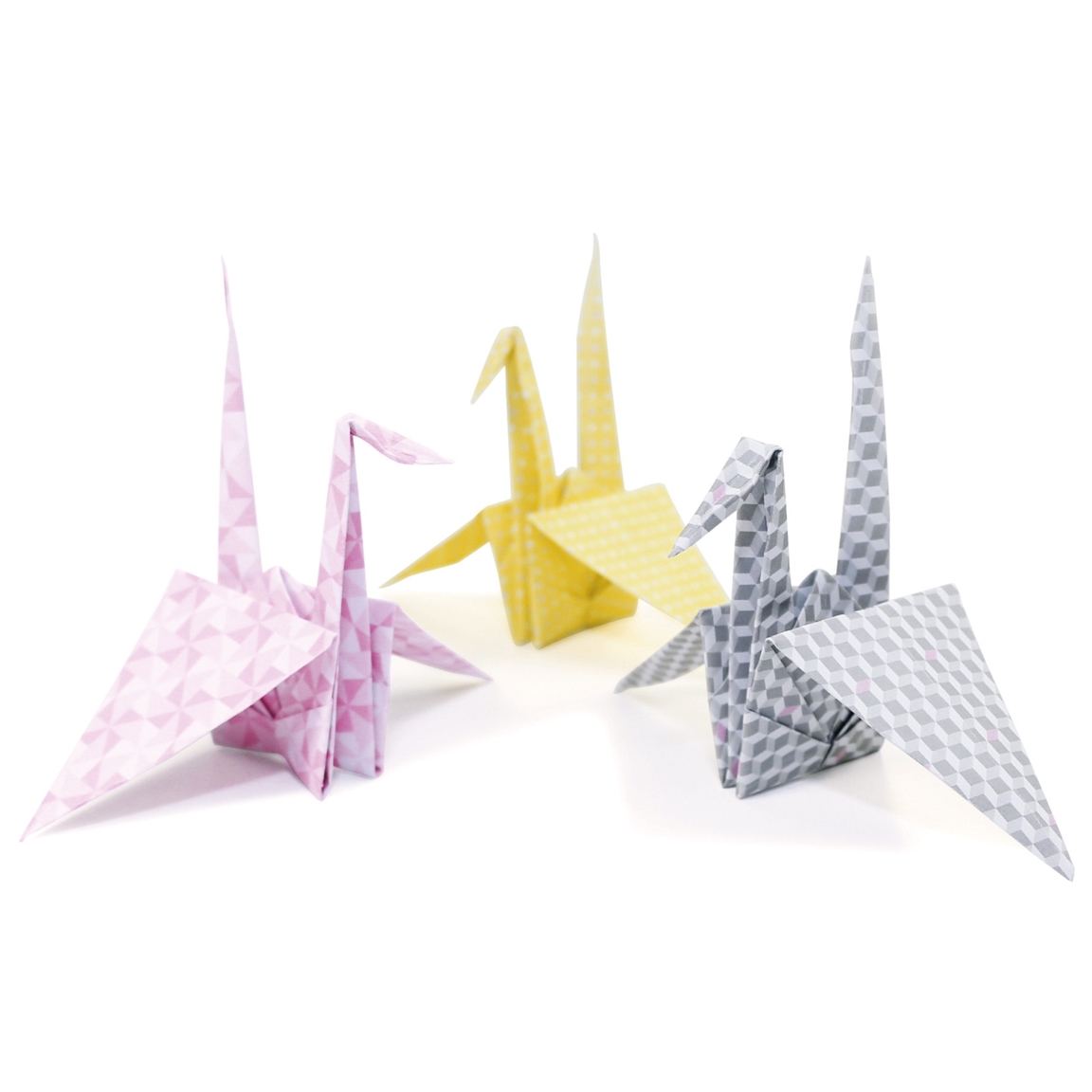 Mobile bébé origami - Balade en forêt – Dix janvier - Papeterie