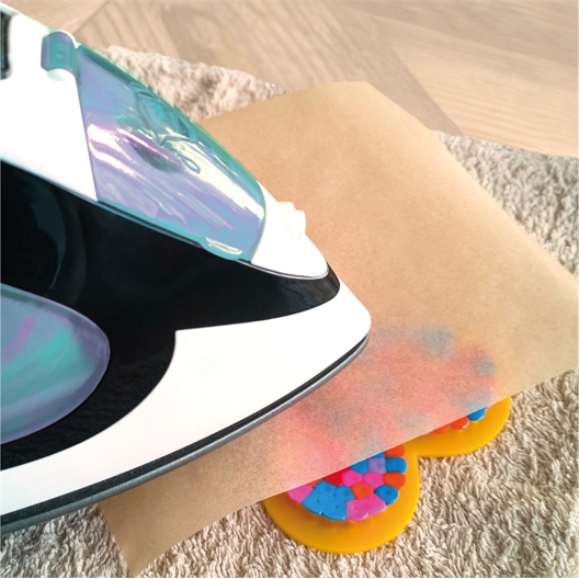 Kit perles à repasser 6 porte-clés fruits