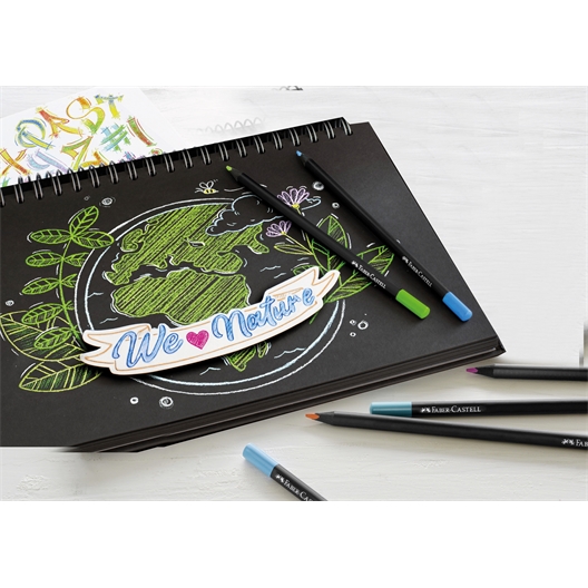 Boîte de 12 crayons Black Edition Faber-Castell