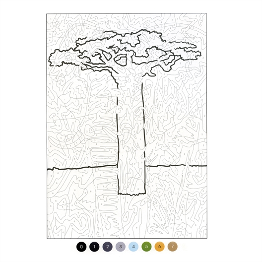 Coloriages mystère Trompe l'œil