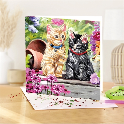 Kit broderie diamant Licorne fleurie