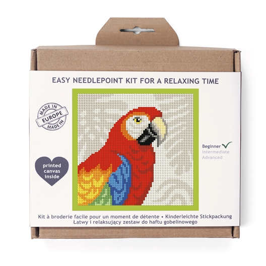 Kit canevas Perroquet
