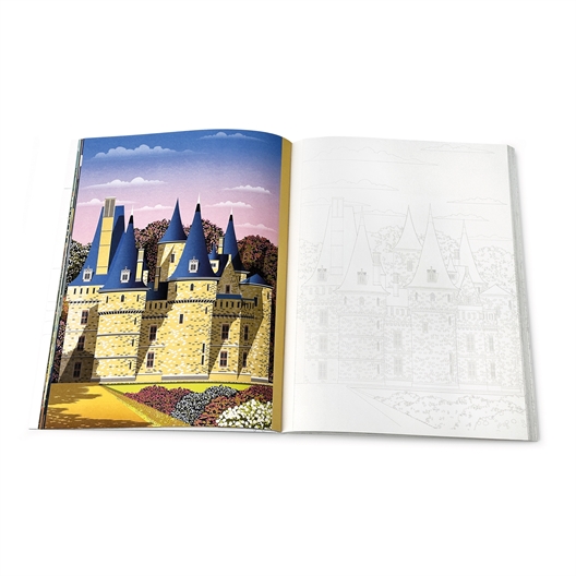 Paysages de France à colorier