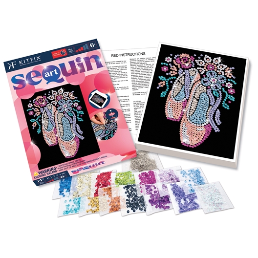 Kit sequins Ballerines