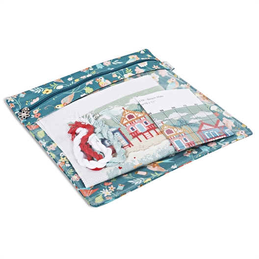 Pochette à ouvrage oiseaux