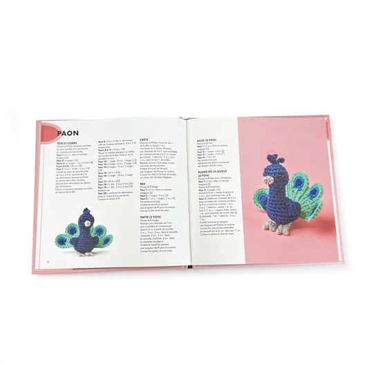 Livre amigurumi 25 petits oiseaux crochet