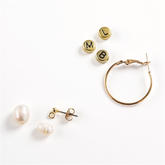 Mix créatif pour bijoux pastel et doré