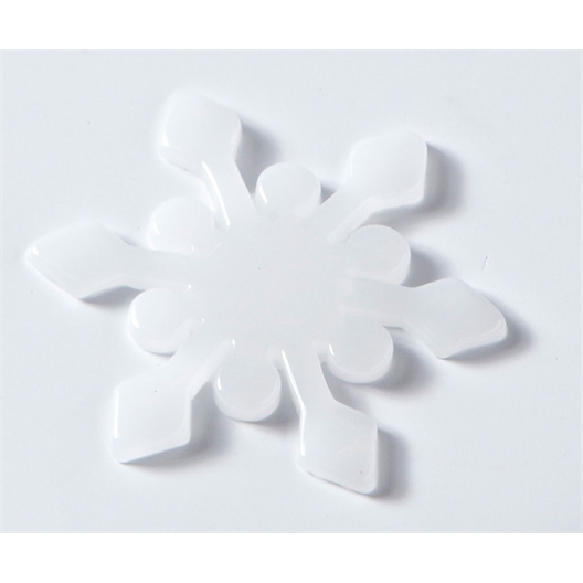 Lot de 2 sets de 11 flocons vitrostatiques