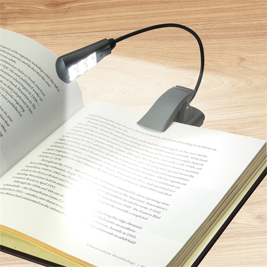 Lampe flexible 6 LED avec pince