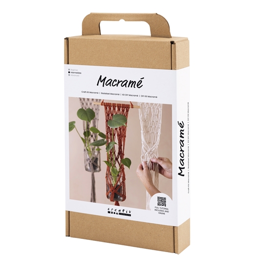 Kit suspensions pour plantes en macramé
