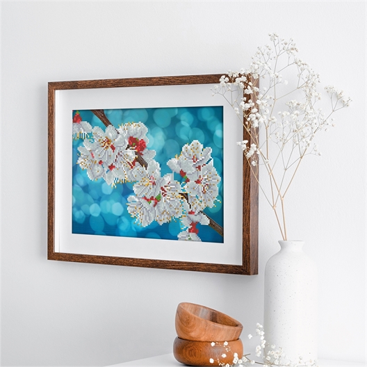 Kit broderie diamant Fleurs orientales