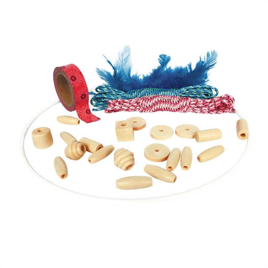 Kit attrape rêves rose/bleu Rose/bleu