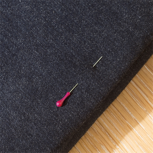 Lot de 105 épingles avec manche