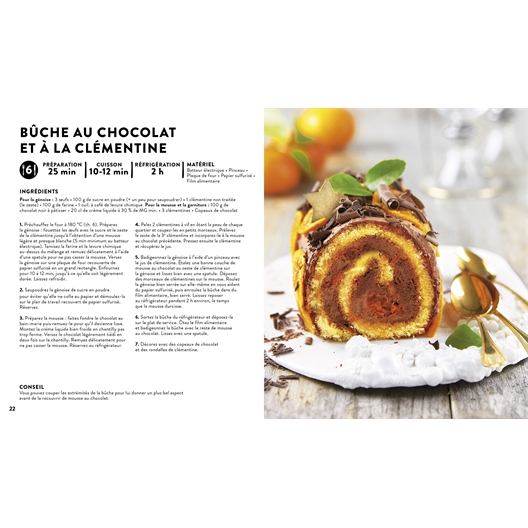 Livre Fait Maison : Bûches et galettes