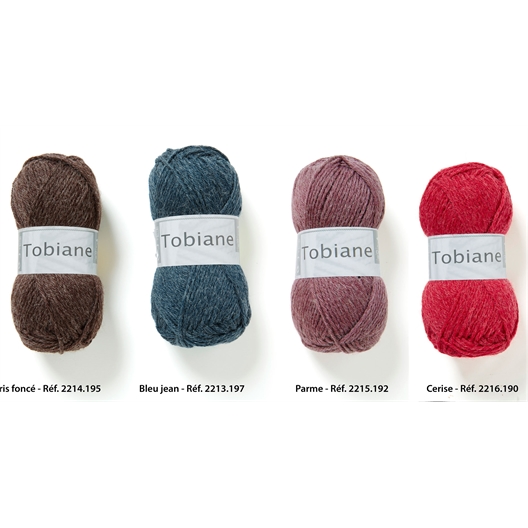 Fil Tobiane : divers coloris