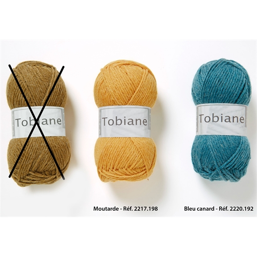 Fil Tobiane : divers coloris