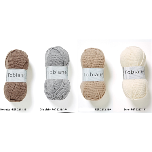 Fil Tobiane : divers coloris