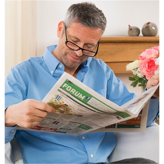 Monture loupe noire avec grossissements