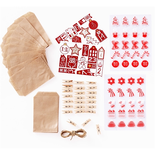 Kit calendrier de l'avent gourmand