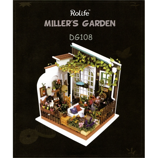 Maison miniature à créer Balcon fleuri