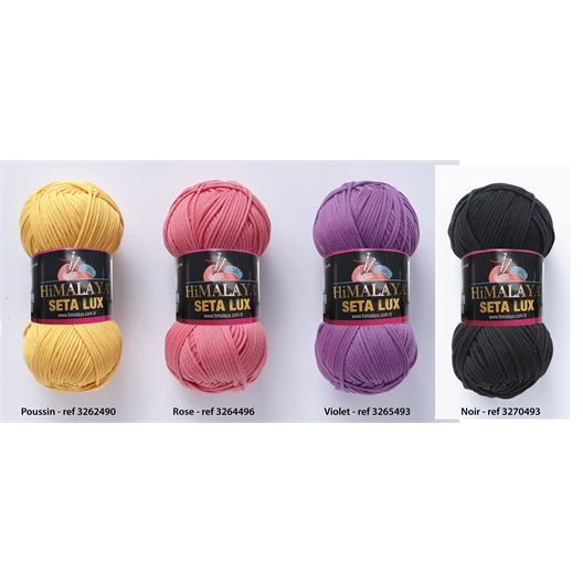 Fil Seta Lux : Divers coloris