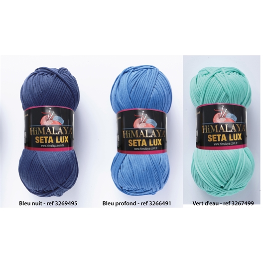 Fil Seta Lux : Divers coloris