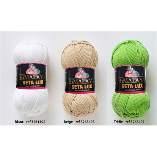 Fil Seta Lux : Divers coloris