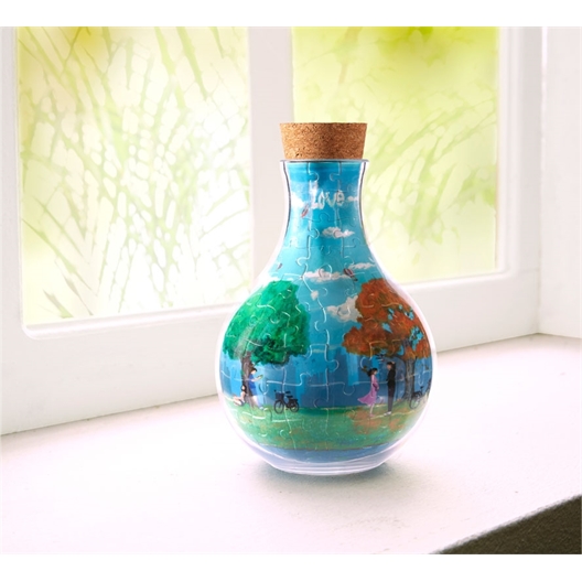 Puzzle bouteille 3D 4 saisons