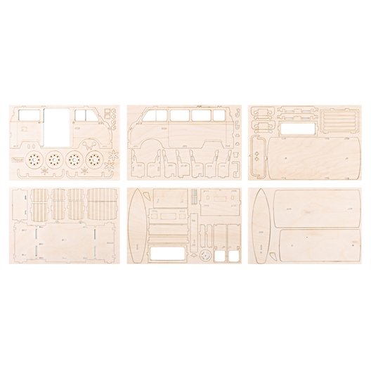 Kit puzzle 3D Camping car