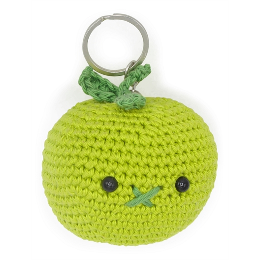 Kit porte-clefs au crochet poire ou pomme