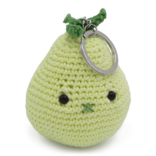 Kit porte-clefs au crochet poire ou pomme