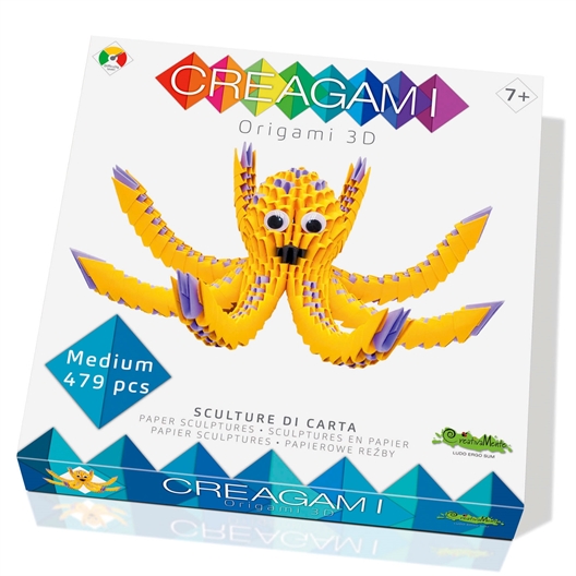 Kit origami 3D Pieuvre