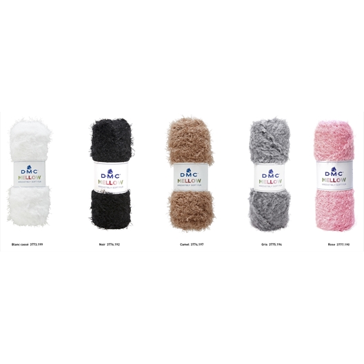 Fil Mellow : divers coloris