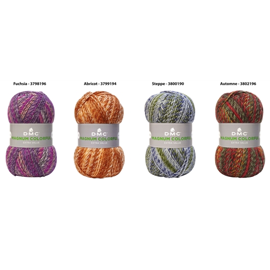 Fil Magnum Colorful : divers coloris