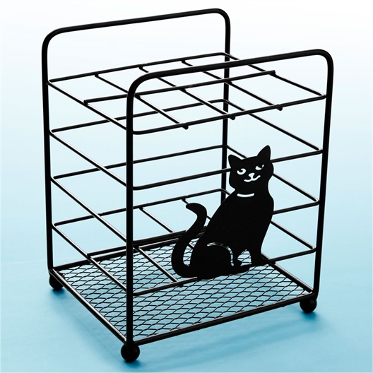 Porte-ustensiles chat