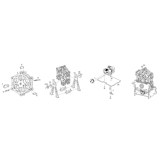 Set boîte à musique à monter Grande roue