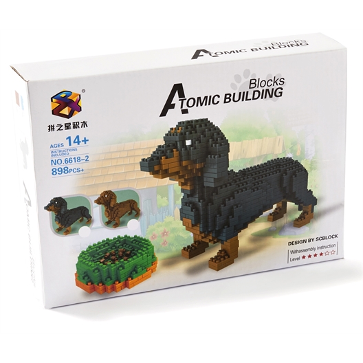 Puzzle 3D chien Teckel