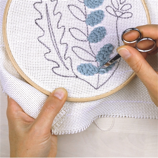 Kit punch needle Abstrait