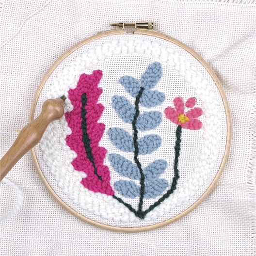 Kit punch needle Feuille