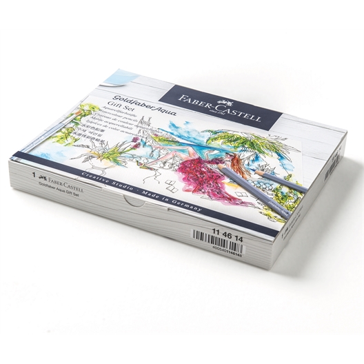 Set crayons aquarellables Faber-Castell