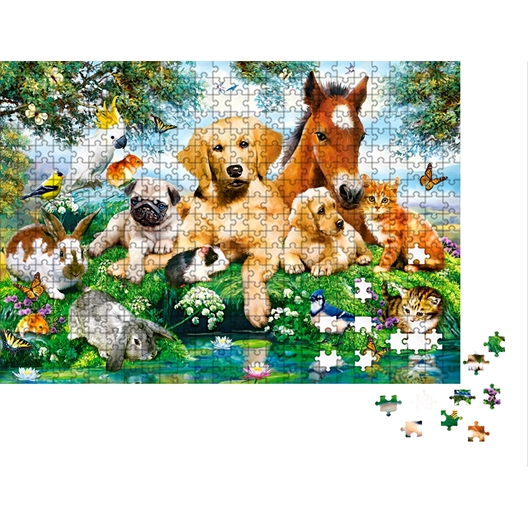 Puzzle 500 pièces Copains de vacances