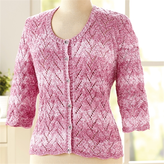 Modèle tricot Denim gilet n°3