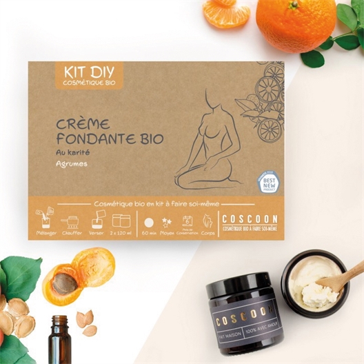 Kit DIY crème fondante bio