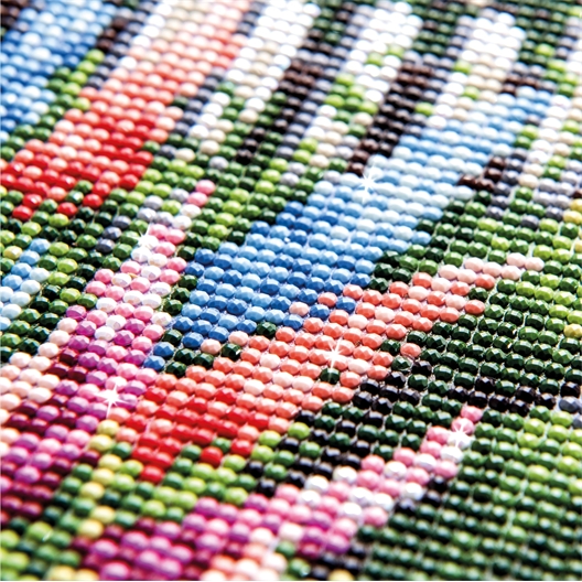 Kit broderie diamant Diamond Dotz® Printemps étincelant