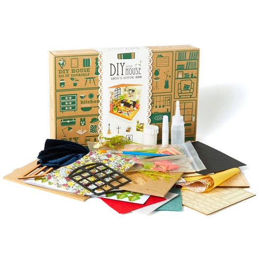 Maison miniature à créer Chambre