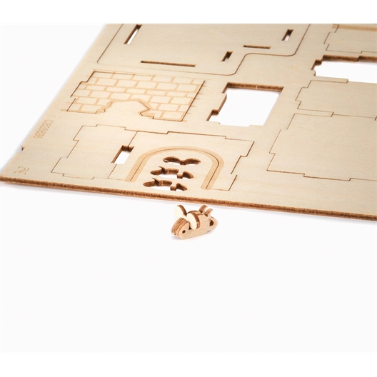 Puzzle 3D bois Chats joueurs Arbre à chat