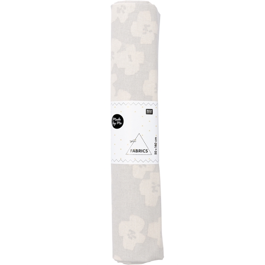 Coupon de tissu Bleu carpes koï