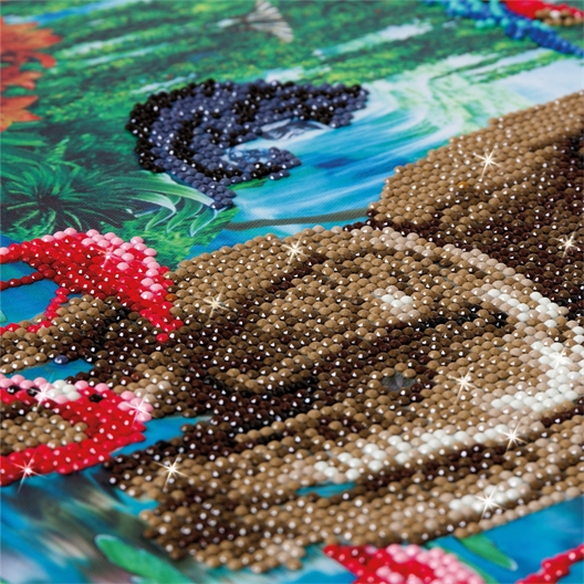 Kit perles à coller Jungle en folie