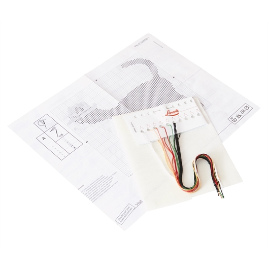 Kit au point compté Chat jazz noir