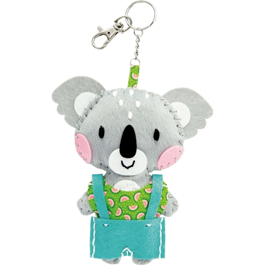 Kit porte-clés feutrine Riley le koala